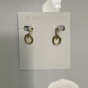 Kendra Scott Gold Double Hoop Earrings